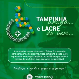 TAMPINHA E LACRE DO BEM